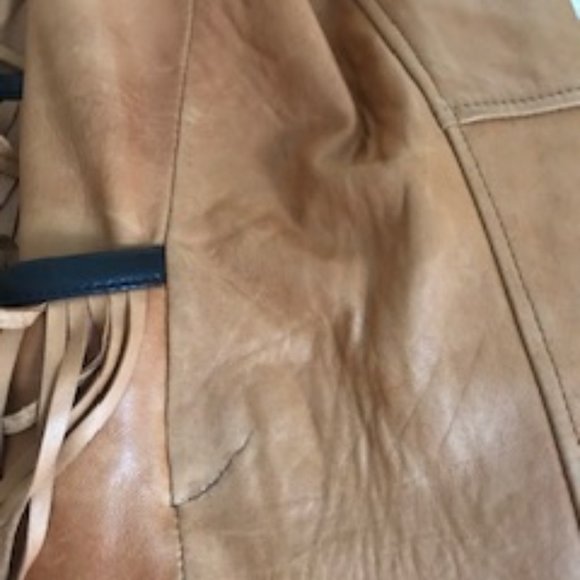 MENS GEORGETOWN LEATHER WESTERN JACKET XL - Picture 15 of 15